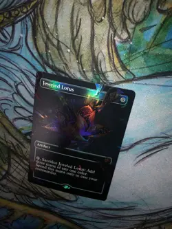 FOIL Jeweled Lotus (Borderless) Commander Masters Mtg Magic NM - Image 3