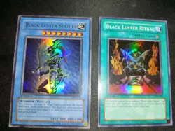 Yu Gi Oh - Black Luster Soldier + Ritual SYE-024 1st Edition - Near Mint - - Image 1