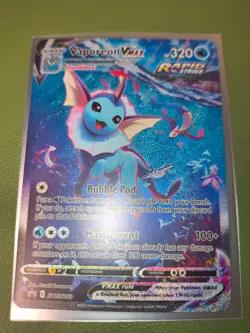 Vaporeon VMAX SWSH182 SWSH: Sword & Shield Promo Cards Holo - Image 3