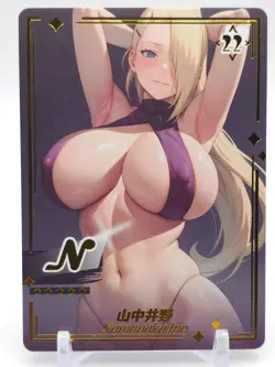 Genki Parade - Anime Waifu N Trading Card - Yamanaka Ino - Image 1