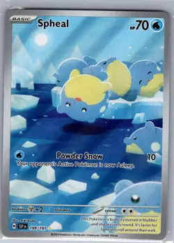 Spheal 199/191 SV08: Surging Sparks - Pokemon Card - NM - Image 1