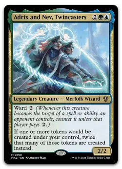 Adrix and Nev, Twincasters #198 (NM) Murders Karlov Manor MKC Magic MTG - Image 1