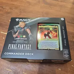 FINAL FANTASY Commander Deck - Limit Break MTG Magic The Gathering FF7 - Image 1