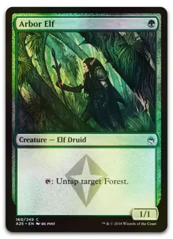 Arbor Elf #160 (Foil) (NM) Masters 25 A25 Magic MTG - Image 1