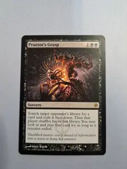 MTG: Praetor's Grasp (LP): New Phyrexia - Image 1