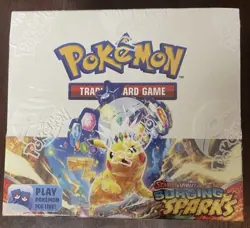 🔥 Pokemon TCG: Surging Sparks Factory Sealed Booster Box IMMEDIATE SHIPPING 🔥 - Image 1