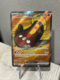 Stunfisk EX Ultra Rare 252/217 - Ascended Heroes - Pokemon TCG - Image 1