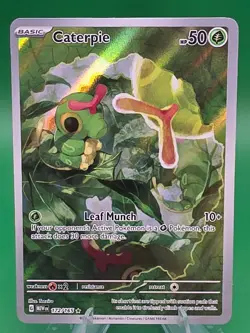 Pokemon TCG - Scarlet & Violet 151 - Caterpie 172/165 - Illustration Rare - NM/M - Image 1