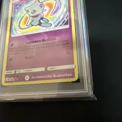 2017 Pokemon Sun & Moon Shining Legends #40 Shining Mew Shining Legends PSA 9 - Image 2