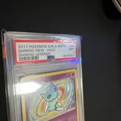 2017 Pokemon Sun & Moon Shining Legends #40 Shining Mew Shining Legends PSA 9 - Image 4
