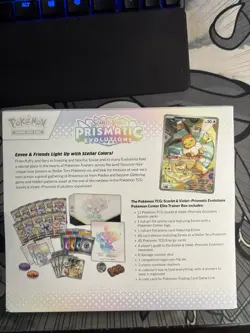 Pokemon Center Prismatic Evolutions ETB Elite Trainer Box Sealed - Image 2