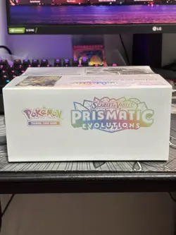 Pokemon Center Prismatic Evolutions ETB Elite Trainer Box Sealed - Image 5