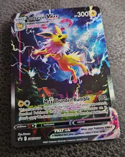 Pokemon Jolteon VMAX SWSH184 Black Star Promo - Image 1