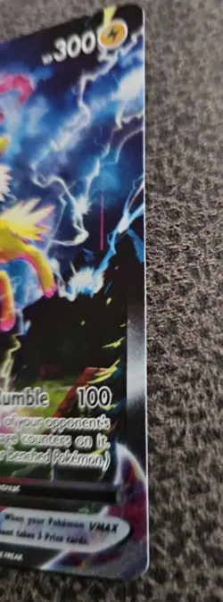 Pokemon Jolteon VMAX SWSH184 Black Star Promo - Image 3