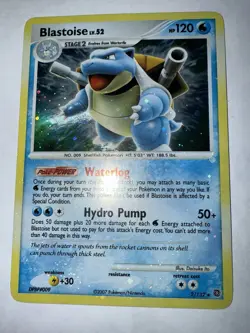 Pokemon - Blastoise 2/132 CLEAN COPY - Secret Wonders Holo Rare - NM- / LP - Image 1