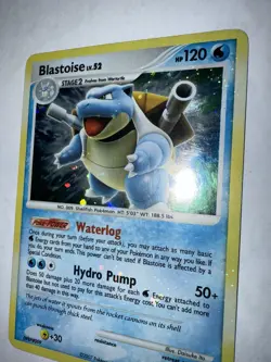 Pokemon - Blastoise 2/132 CLEAN COPY - Secret Wonders Holo Rare - NM- / LP - Image 3