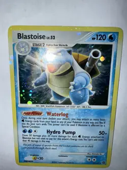 Pokemon - Blastoise 2/132 CLEAN COPY - Secret Wonders Holo Rare - NM- / LP - Image 4