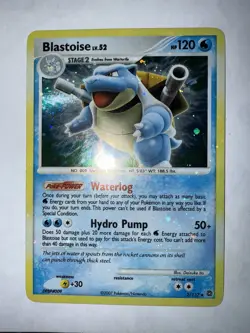 Pokemon - Blastoise 2/132 CLEAN COPY - Secret Wonders Holo Rare - NM- / LP - Image 5