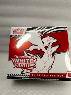 Pokemon TCG: Scarlet & Violet—White Flare Elite Trainer Box – Reshiram (1 Full-A - Image 4