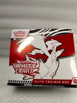 Pokemon TCG: Scarlet & Violet—White Flare Elite Trainer Box – Reshiram (1 Full-A - Image 5