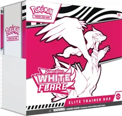 Pokemon TCG: Scarlet & Violet—White Flare Elite Trainer Box – Reshiram - Image 1