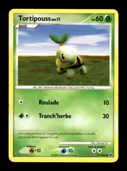 Carte Pokemon Tortipouss 77/100 Aube Majestueuse FR - Image 1