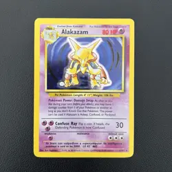 Pokemon TCG Alakazam Base Set (Unlimited) 1/102 Holo - NM - Image 1