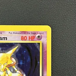 Pokemon TCG Alakazam Base Set (Unlimited) 1/102 Holo - NM - Image 3