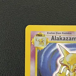 Pokemon TCG Alakazam Base Set (Unlimited) 1/102 Holo - NM - Image 4