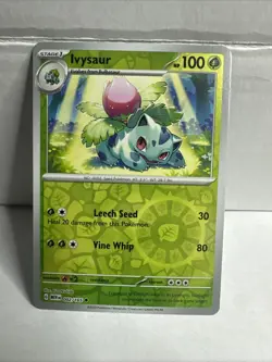 Ivysaur - 002/165 - Reverse Holo - Pokemon 151 - Image 1