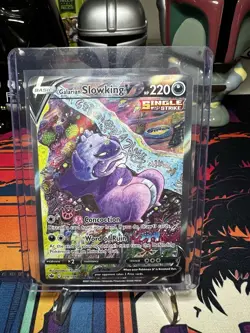 Pokemon Galarian Slowking v Alternate Art Chilling Reign 179/198 NM - Image 1