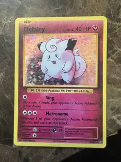 Pokemon TCG: XY - Evolutions - Clefairy - 63/108 Holo - Image 1