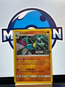 Lucario SM95 SM Black Star Promos Promo NM 2017 Holo - Image 1