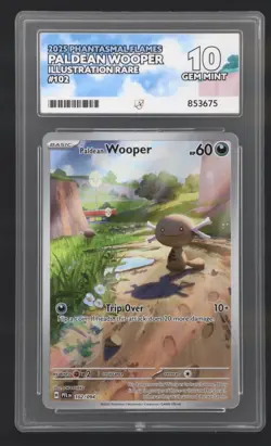 Paldean Wooper 102/094 - Phantasmal Flames - Pokemon TCG ✨ Ace 10 ✨ - Image 1