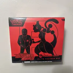 Pokemon Destined Rivals Pokemon Center Exclusive ETB Elite Trainer Box Sealed - Image 1
