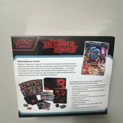 Pokemon Destined Rivals Pokemon Center Exclusive ETB Elite Trainer Box Sealed - Image 3