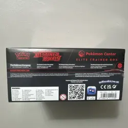 Pokemon Destined Rivals Pokemon Center Exclusive ETB Elite Trainer Box Sealed - Image 5