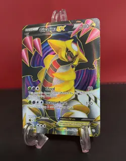 Giratina EX Full Art 124/124 2012 Pokemon Black & White Dragons Exalted RARE - Image 1