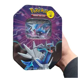 Pokemon TCG Azure Legends Tin Dialga ex Tin ✔ 4 x Boosters • 1 x Promo - Image 1