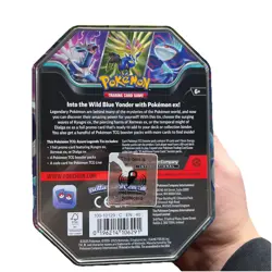 Pokemon TCG Azure Legends Tin Dialga ex Tin ✔ 4 x Boosters • 1 x Promo - Image 2