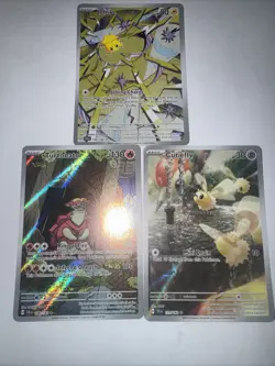 pokemon tcg illustration rare lot of 3 - Image 1