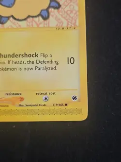 Mareep - Expedition 119/165 - 2002 WOTC - Pokemon TCG - E Reader - NM - Image 4