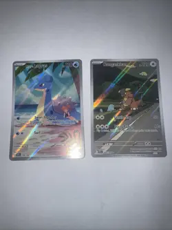 Pokemon TCG Illustration Rare Lot Of 2 - Image 1