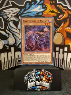 Yugioh Dark Spirit Of Malice LDS3-EN011 Common 1st Edition NM - Image 1