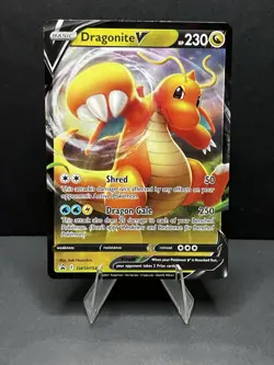Dragonite V SWSH154 SWSH: Sword & Shield Promo Cards Holo - LP Condition - Image 1