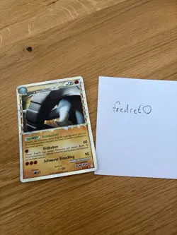 Donphan Prime Holo Pokemon Karte 107/123 Heartgold & Soulsilver Deutsch - Image 1