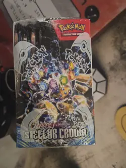 POKEMON TCG: SCARLET AND VIOLET - STELLAR CROWN BOOSTER Box - Sealed - Image 3