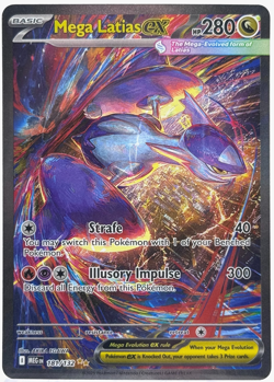 Pokemon Mega Latias ex Mega Evolution 181/132 Special Illustration Rare TCG - Image 1