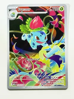 Ivysaur 134/132 Full Art Holo Pokemon Mega Evolutions English Near Mint - Image 3