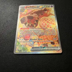 Dachsbun Ex 169/142 Stellar Crown Special Illustration Rare Pokemon TCG - NM - Image 2